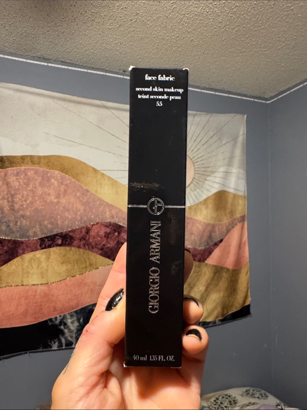 Giorgio Armani Face Fabric Second Skin Makeup 5.5 NIB